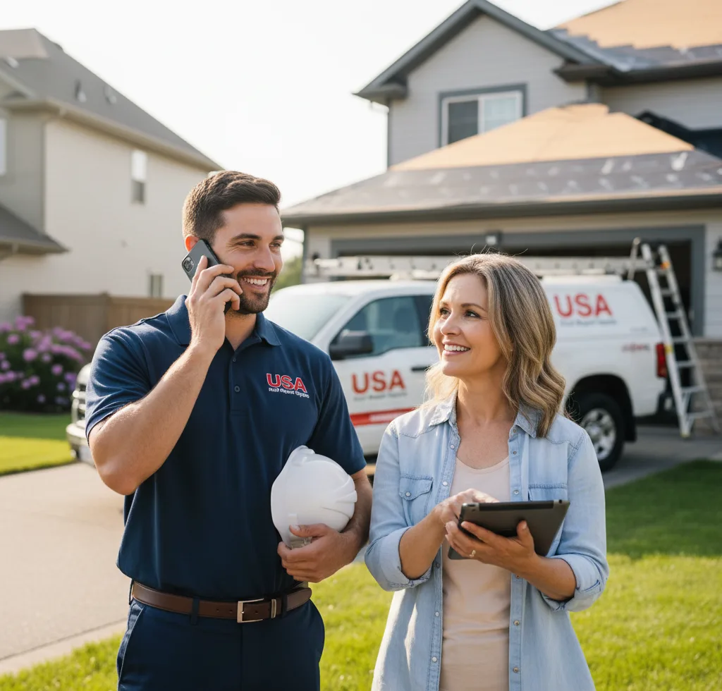 USA Roof Repair Experts customer support in Indian Wells